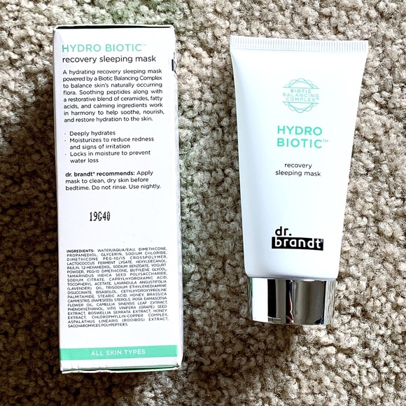 Dr. Brandt Hydro Biotic Recovery Sleep Mask NEW - Picture 2 of 2